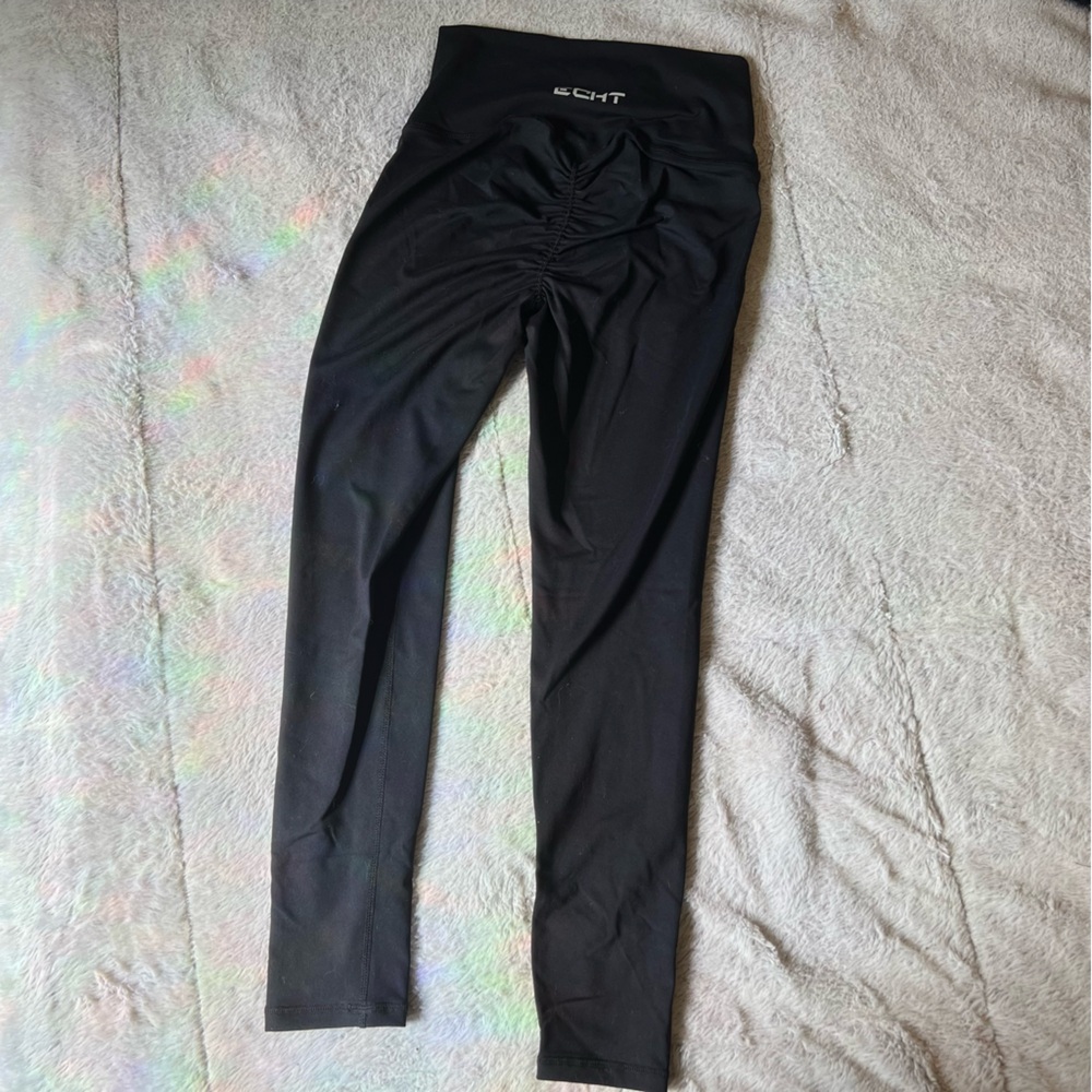 ECHT Booty Scrunch Black Leggings (S)